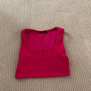 Hot Pink Crop Top